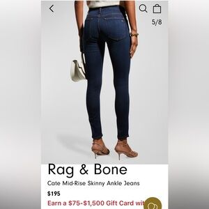 New jeans never worn but I took the tag off. Great wash and perfect for fall